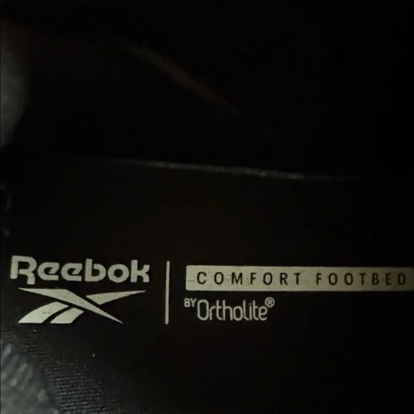 Reebok Women’s Black and Cream Zig-Style Chunky Sole Sneakers - Picture 6 of 6